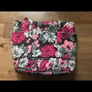 Vera Bradley MOCHA ROUGE Tote Bag